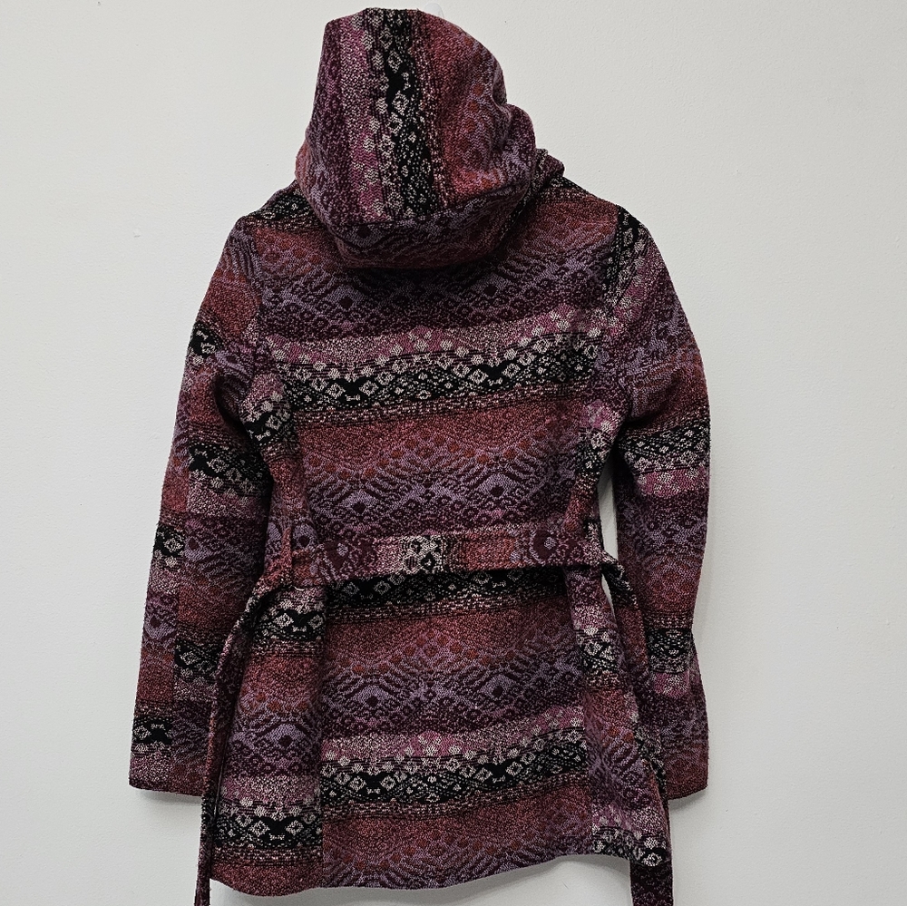 Mossimo Boho Western Aztec Print Convertible Cowl… - image 4